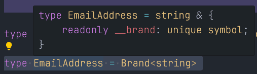 email address type peak